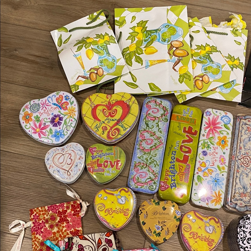 Huge Bundle of Brighton Bags, Tins, & Jewelry Bags - Picture 3 of 4
